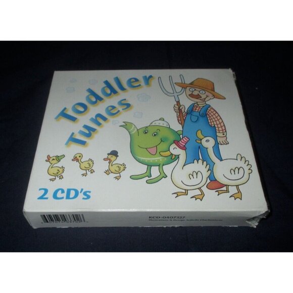 Toddler Tunes Volume 1 & 2 (CD, 2001, 2 Discs, Kidzup Productions) - Picture 1 of 6